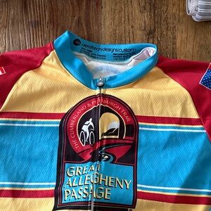 Aero Tech Designs Men's Multicolor Cycling Shirt